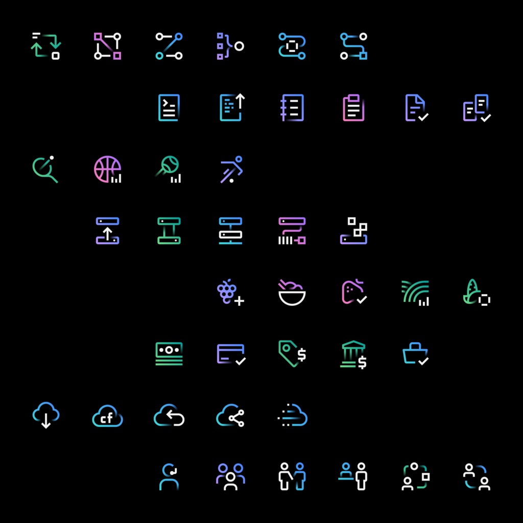 IBM app icons