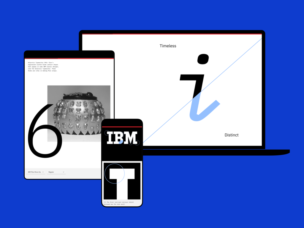 IBM Plex website
